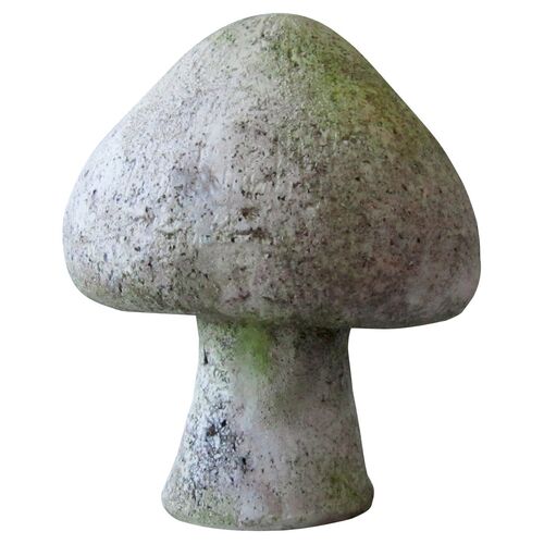 8" Wild Mushroom, White Moss 1 8" Wild Mushroom, White Moss