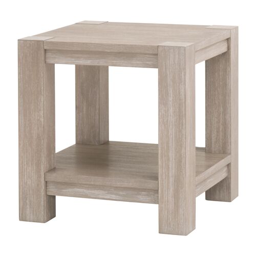 James End Table, Natural Gray 1 James End Table, Natural Gray