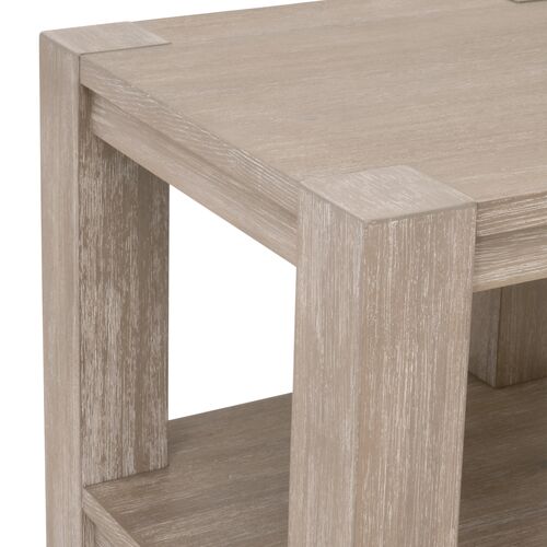 James End Table, Natural Gray 4 James End Table, Natural Gray