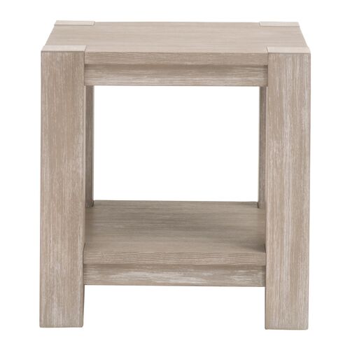 James End Table, Natural Gray 5 James End Table, Natural Gray