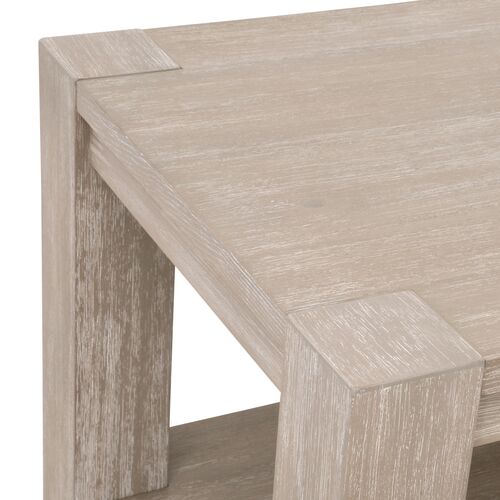 James End Table, Natural Gray 6 James End Table, Natural Gray