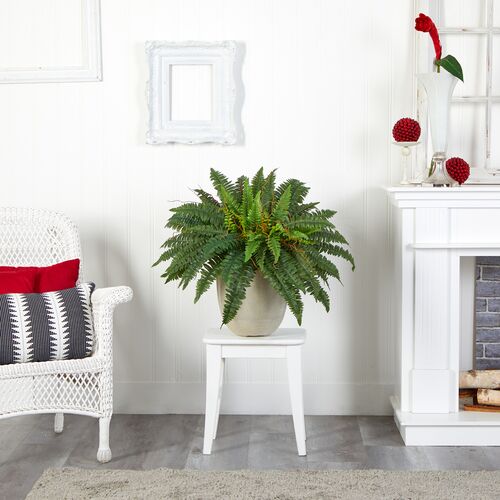 22" Faux Fern Plant 2 22" Faux Fern Plant