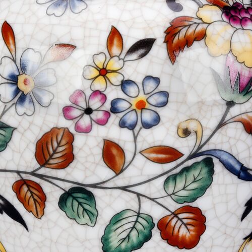 10" Floral Ginger Jar 3 10" Floral Ginger Jar