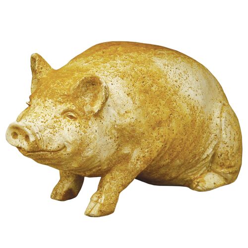 8" Wilber Pig Outdoor Statue, Pompeii 1 8" Wilber Pig Outdoor Statue, Pompeii
