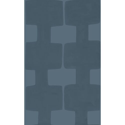 Modern Blocks Wallpaper, Blue 1 Modern Blocks Wallpaper, Blue