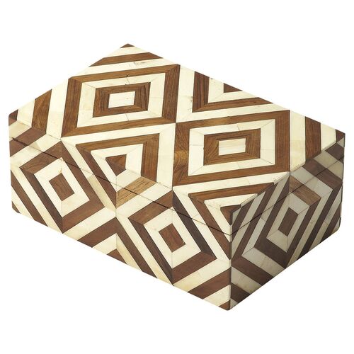 12" Bone Keepsake Box