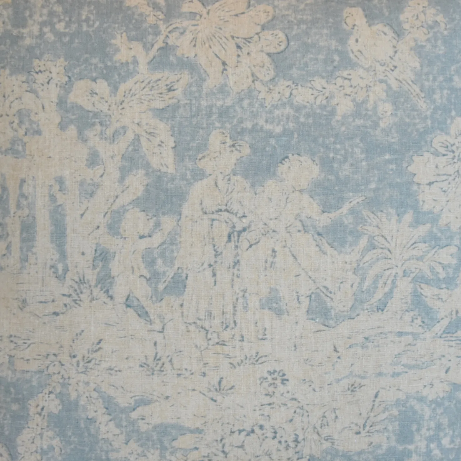 Rose Cummings Romantic Toile Pillow 3 Rose Cummings Romantic Toile Pillow