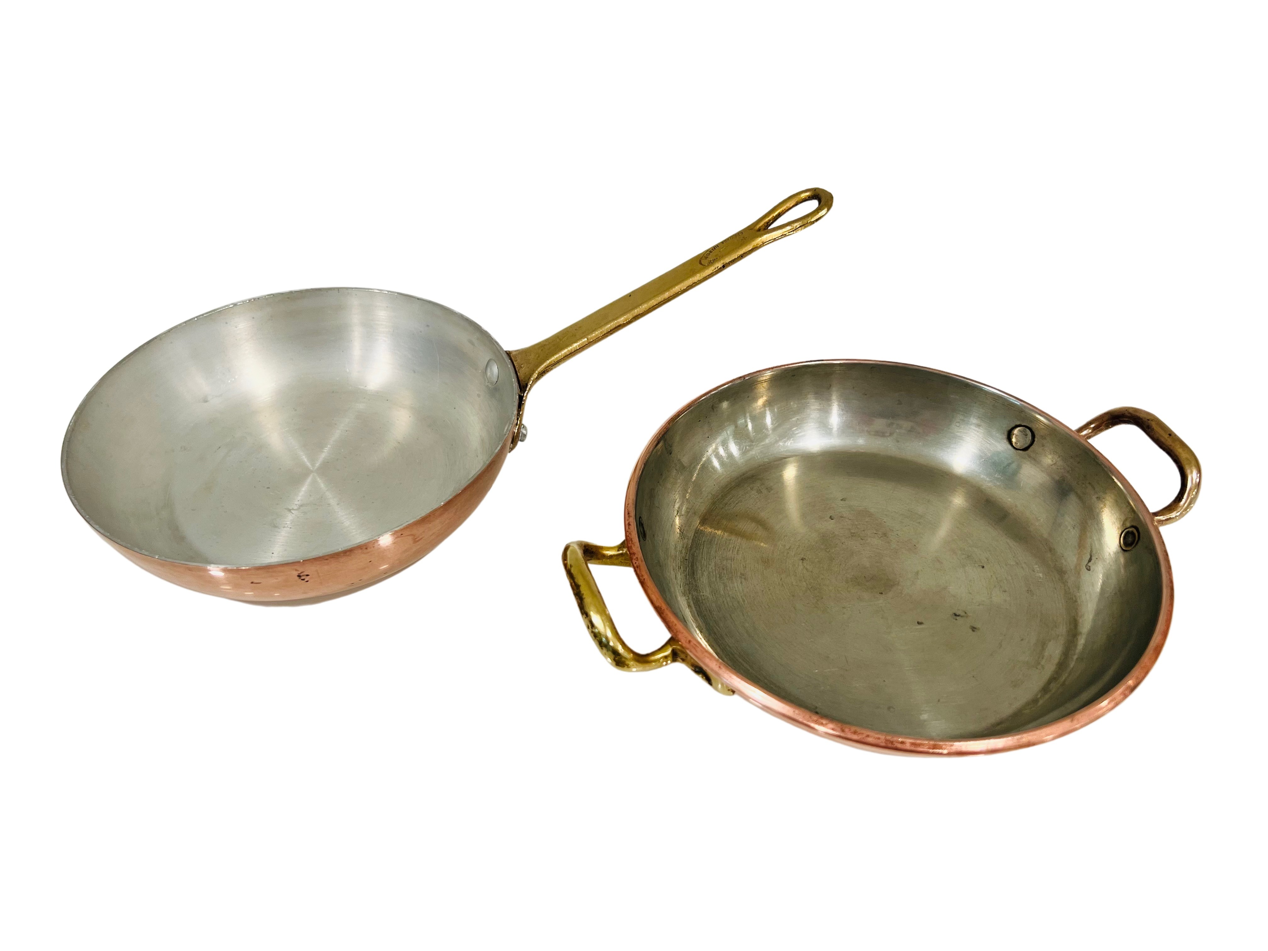 1950s Copper Egg Pan & Gratin Pan 3 1950s Copper Egg Pan & Gratin Pan