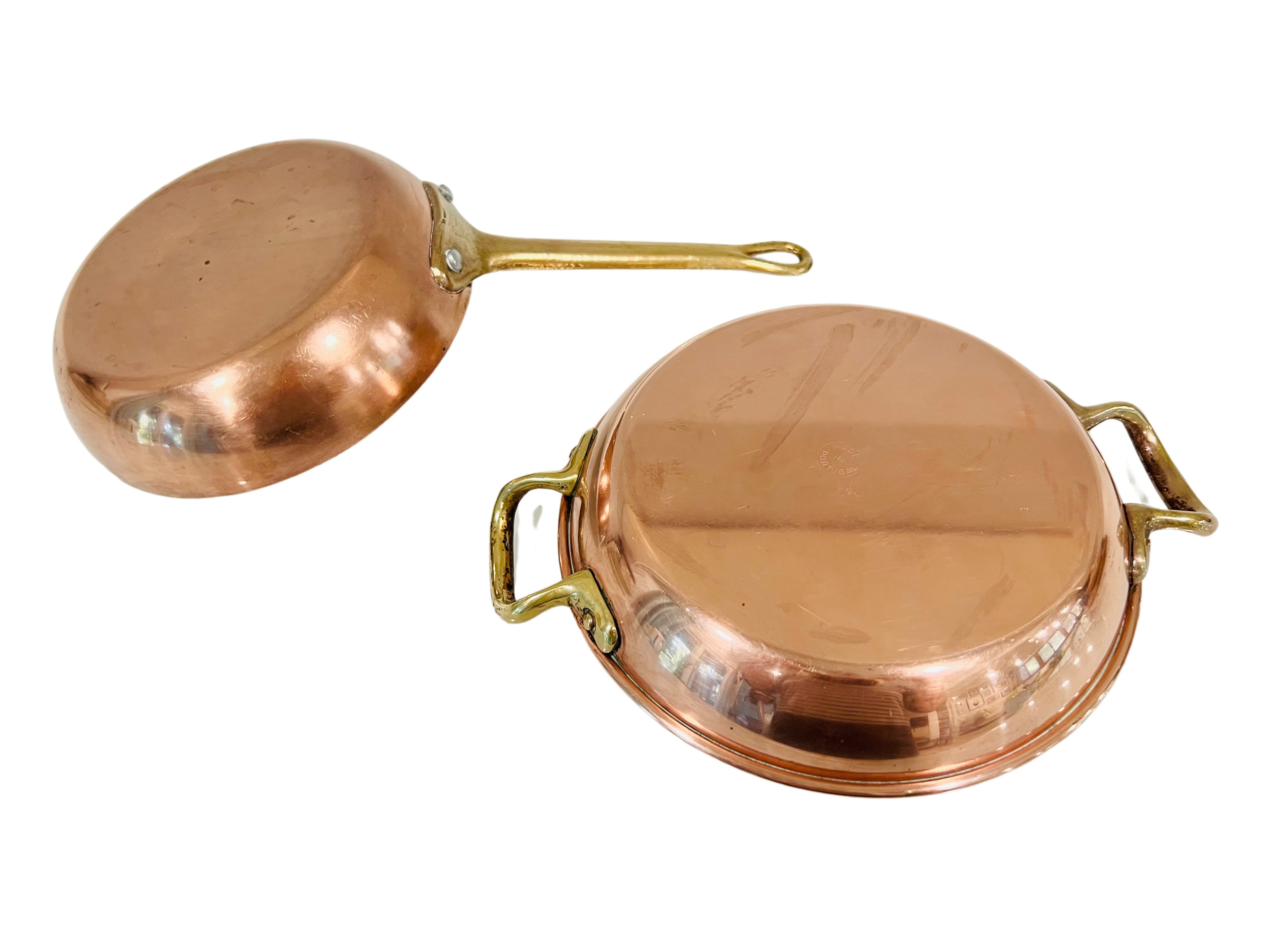 1950s Copper Egg Pan & Gratin Pan 4 1950s Copper Egg Pan & Gratin Pan