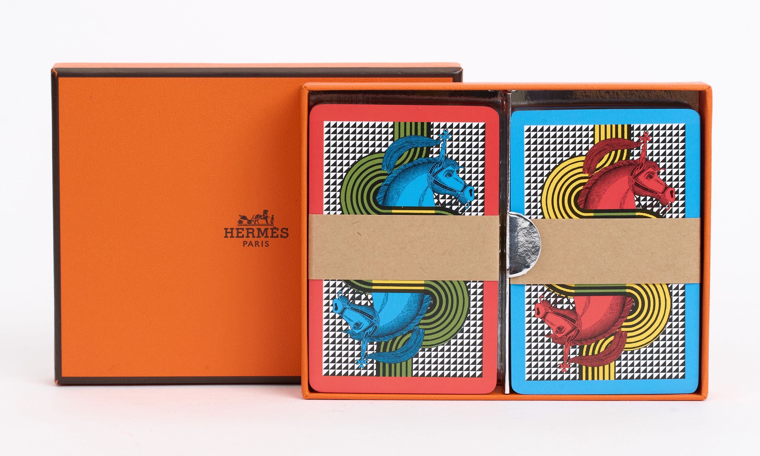 HermÂ¨Â¨s Equestre Playing Cards New In Box