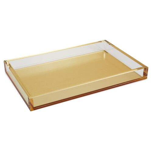 13" Silva Decorative Tray, Gold 1 13" Silva Decorative Tray, Gold