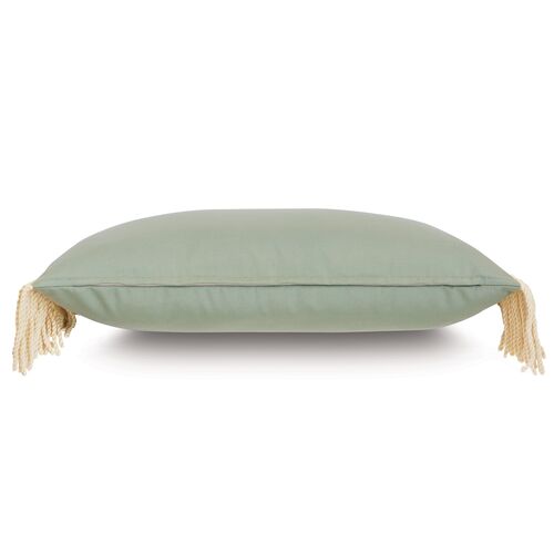 Bondi Lumbar Outdoor Pillow, Celdaon/Sand 2 Bondi Lumbar Outdoor Pillow, Celdaon/Sand