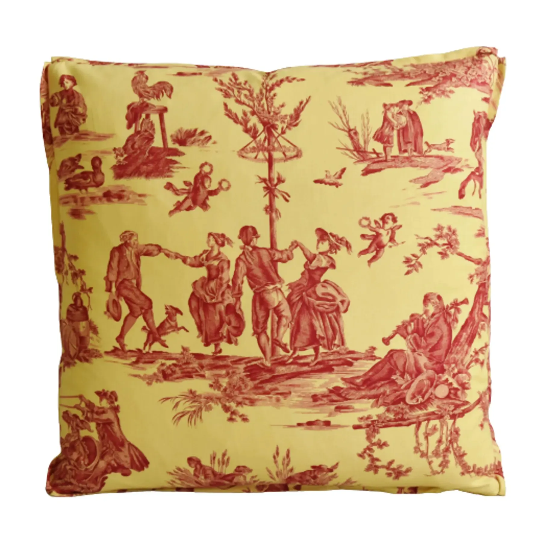 Pierre Deux French Toile Pillows, Pair 4 Pierre Deux French Toile Pillows, Pair