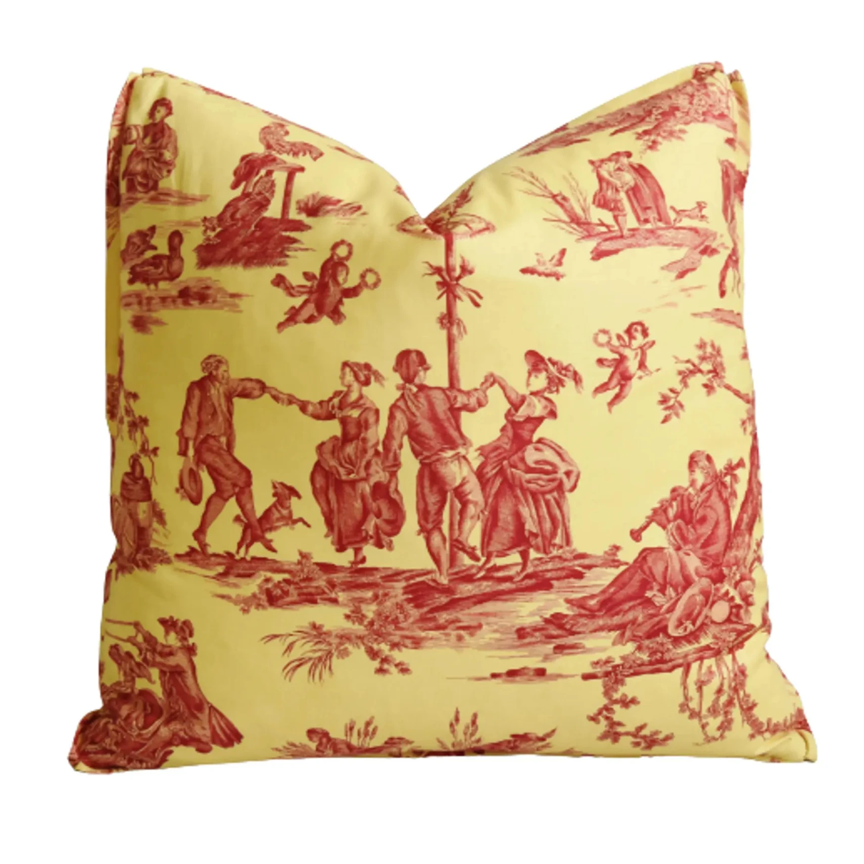 Pierre Deux French Toile Pillows, Pair 5 Pierre Deux French Toile Pillows, Pair