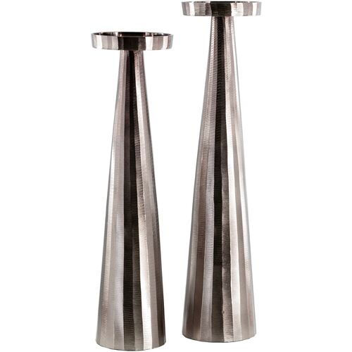 S/2 Iago Candleholder, Silver