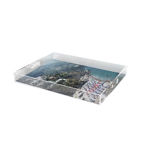 Slim Aarons, Beach In Positano Acrylic Tray 1 Slim Aarons, Beach In Positano Acrylic Tray