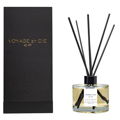 Jasmin Coco Glass Reed Diffuser