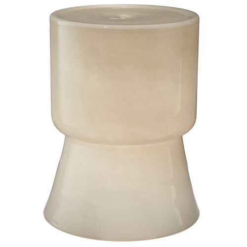 Huntington Glass Garden Stool 1 Huntington Glass Garden Stool