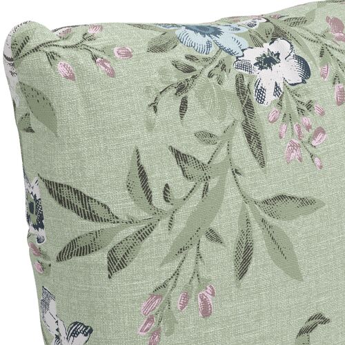 Blossom Pillow, Menagerie Sage 3 Blossom Pillow, Menagerie Sage