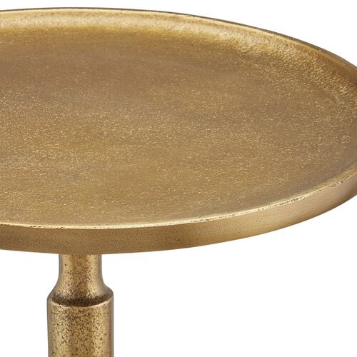 Pascal Accent/Drink Table, Gold 2 Pascal Accent/Drink Table, Gold