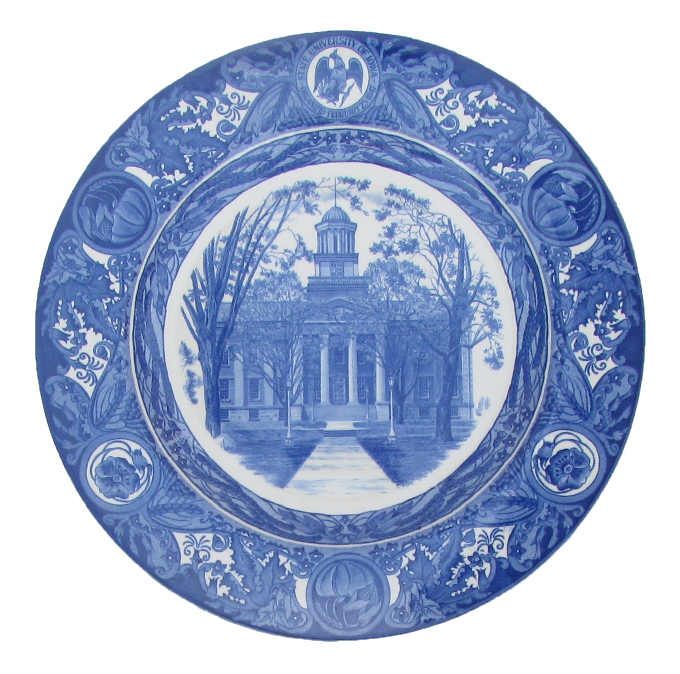 Wedgewood Blue & White Transferware S/3 2 Wedgewood Blue & White Transferware S/3