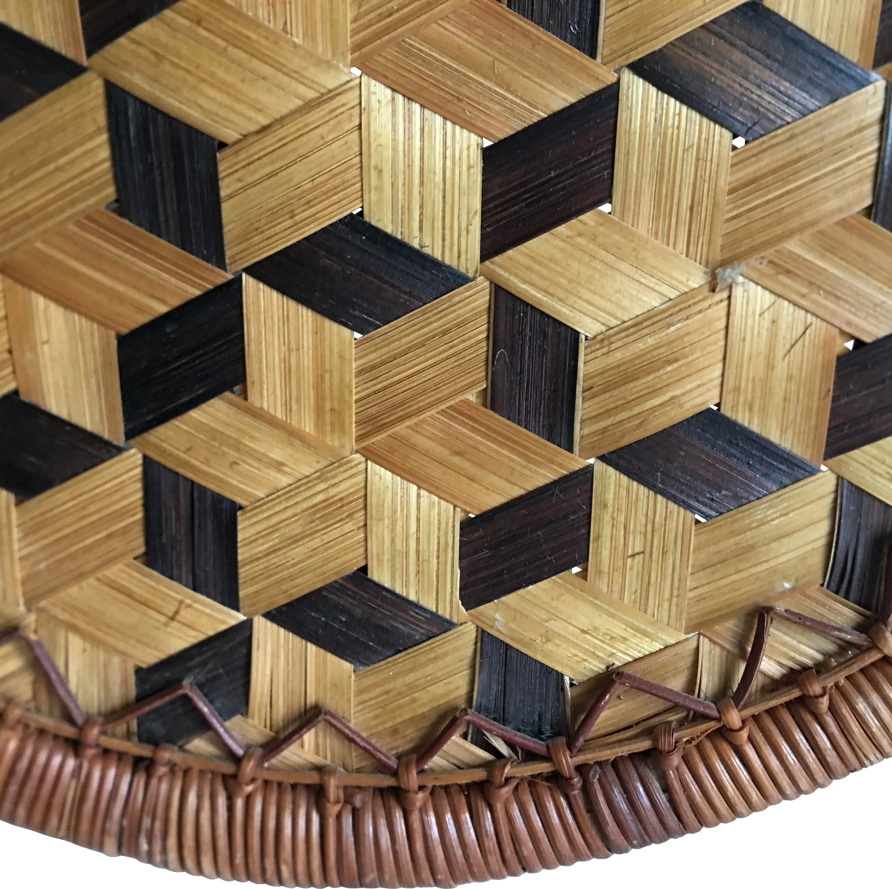 Oversize Wicker Fan Wall Art 3 Oversize Wicker Fan Wall Art