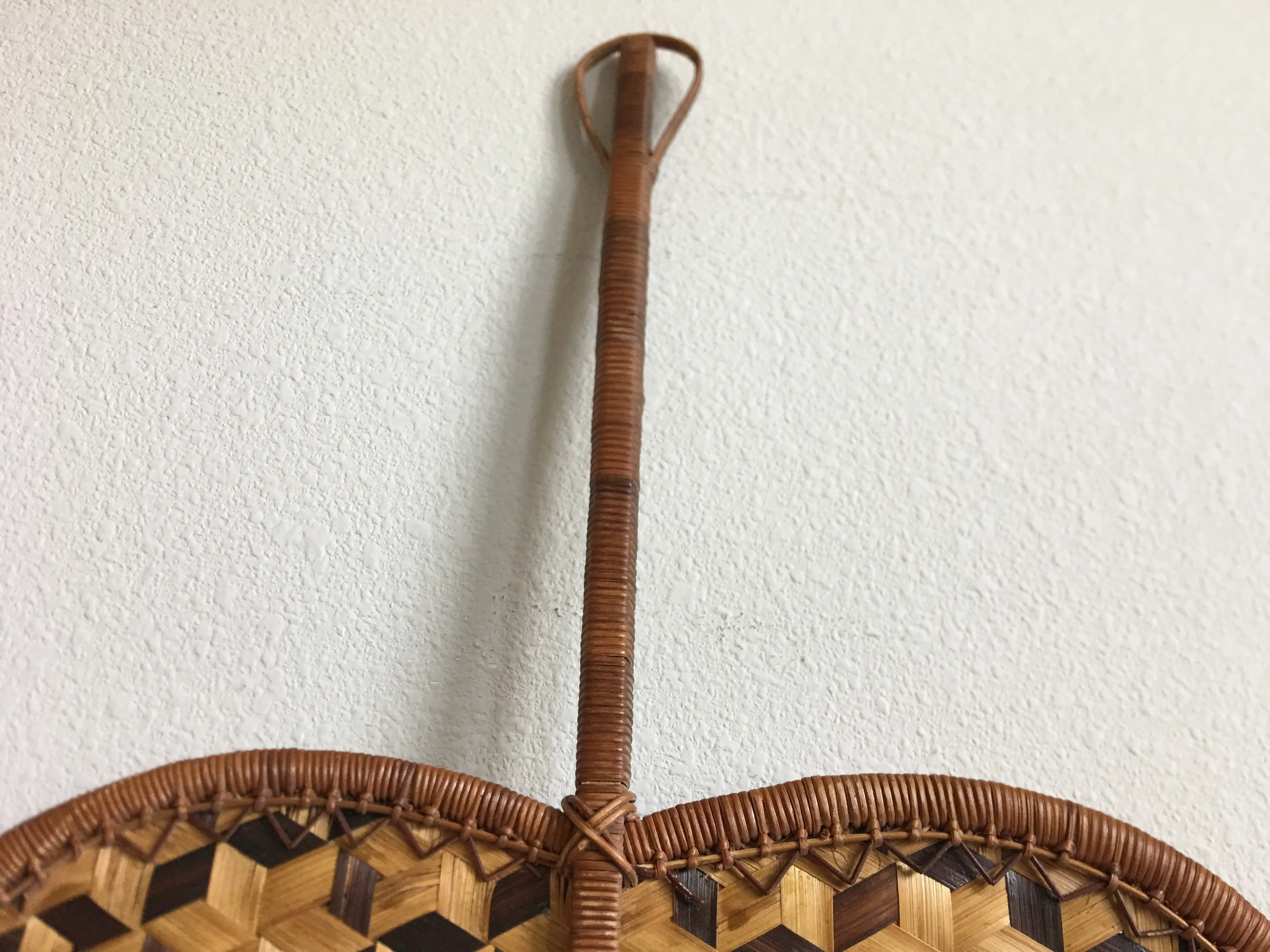 Oversize Wicker Fan Wall Art 4 Oversize Wicker Fan Wall Art