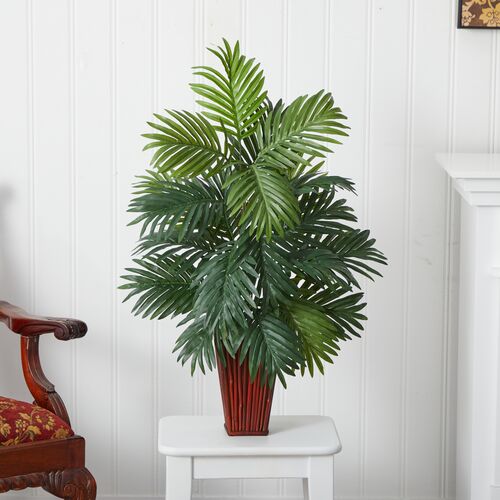 32" Faux Palm Plant 4 32" Faux Palm Plant