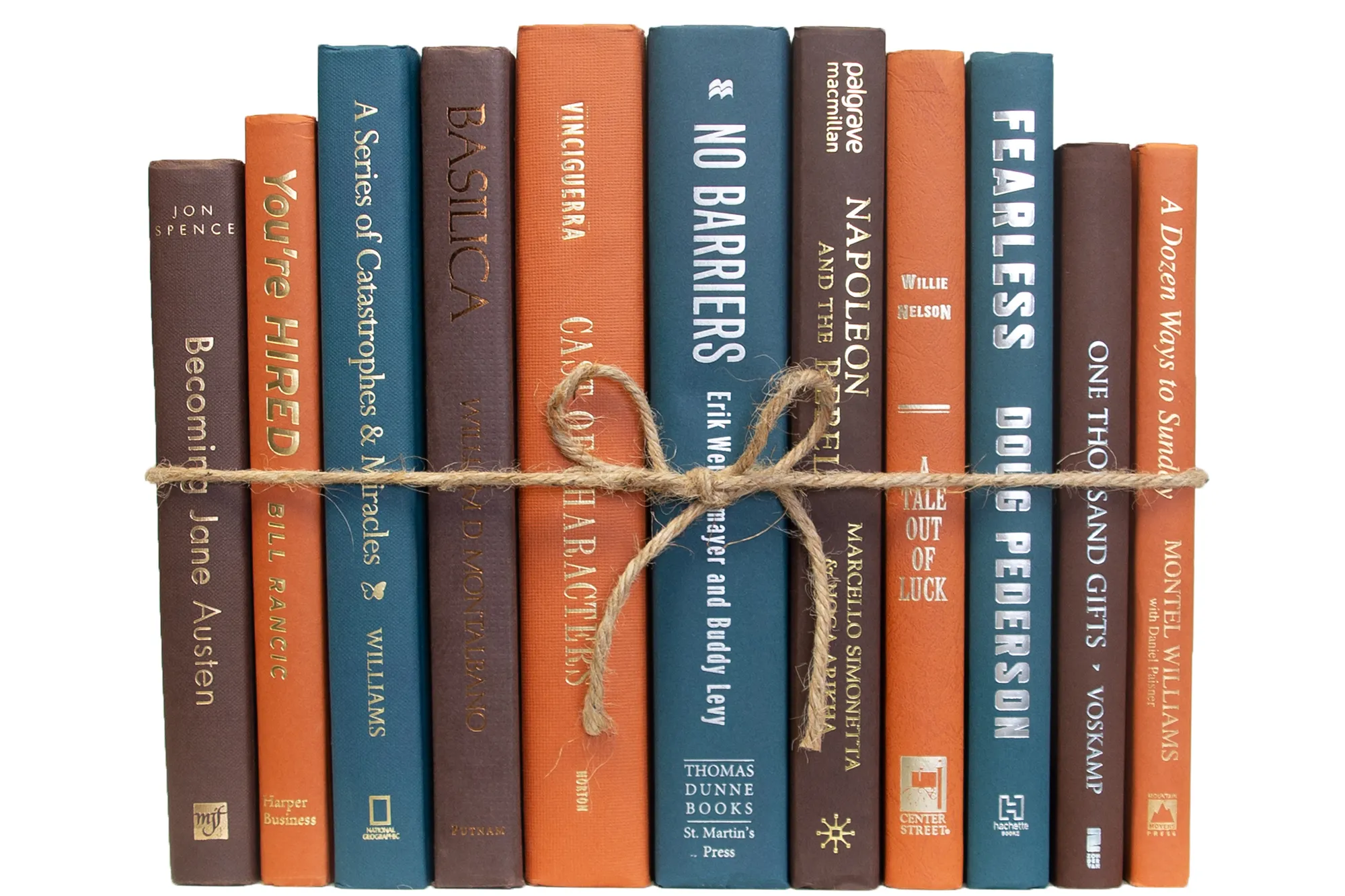 1-Foot Modern Book Bundle, Rustic Spruce 1 1-Foot Modern Book Bundle, Rustic Spruce