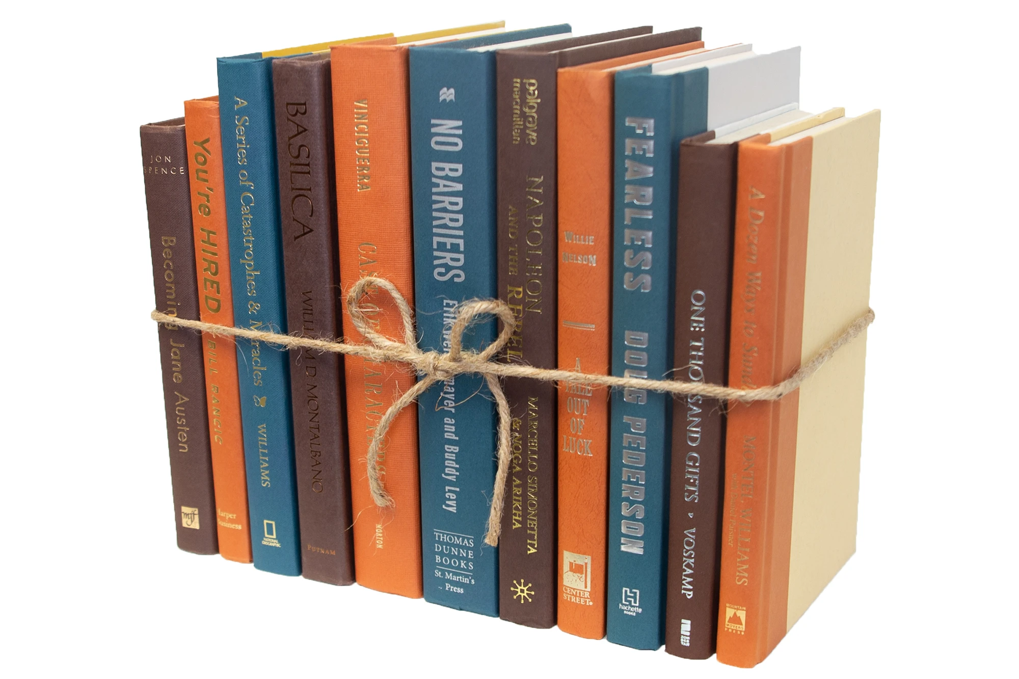 1-Foot Modern Book Bundle, Rustic Spruce 2 1-Foot Modern Book Bundle, Rustic Spruce