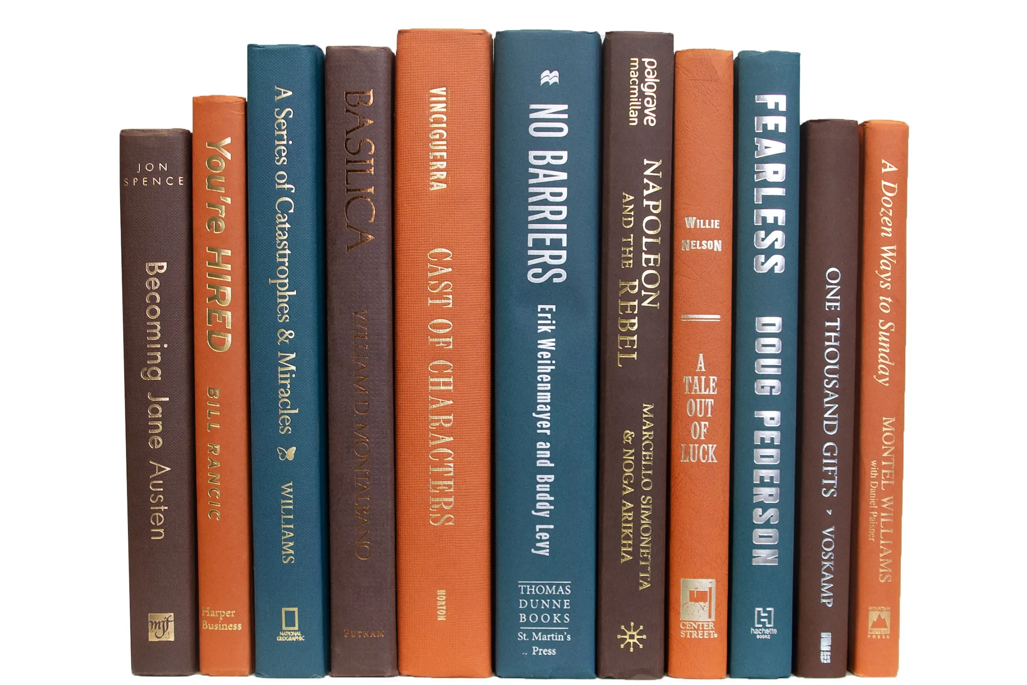 1-Foot Modern Book Bundle, Rustic Spruce 3 1-Foot Modern Book Bundle, Rustic Spruce
