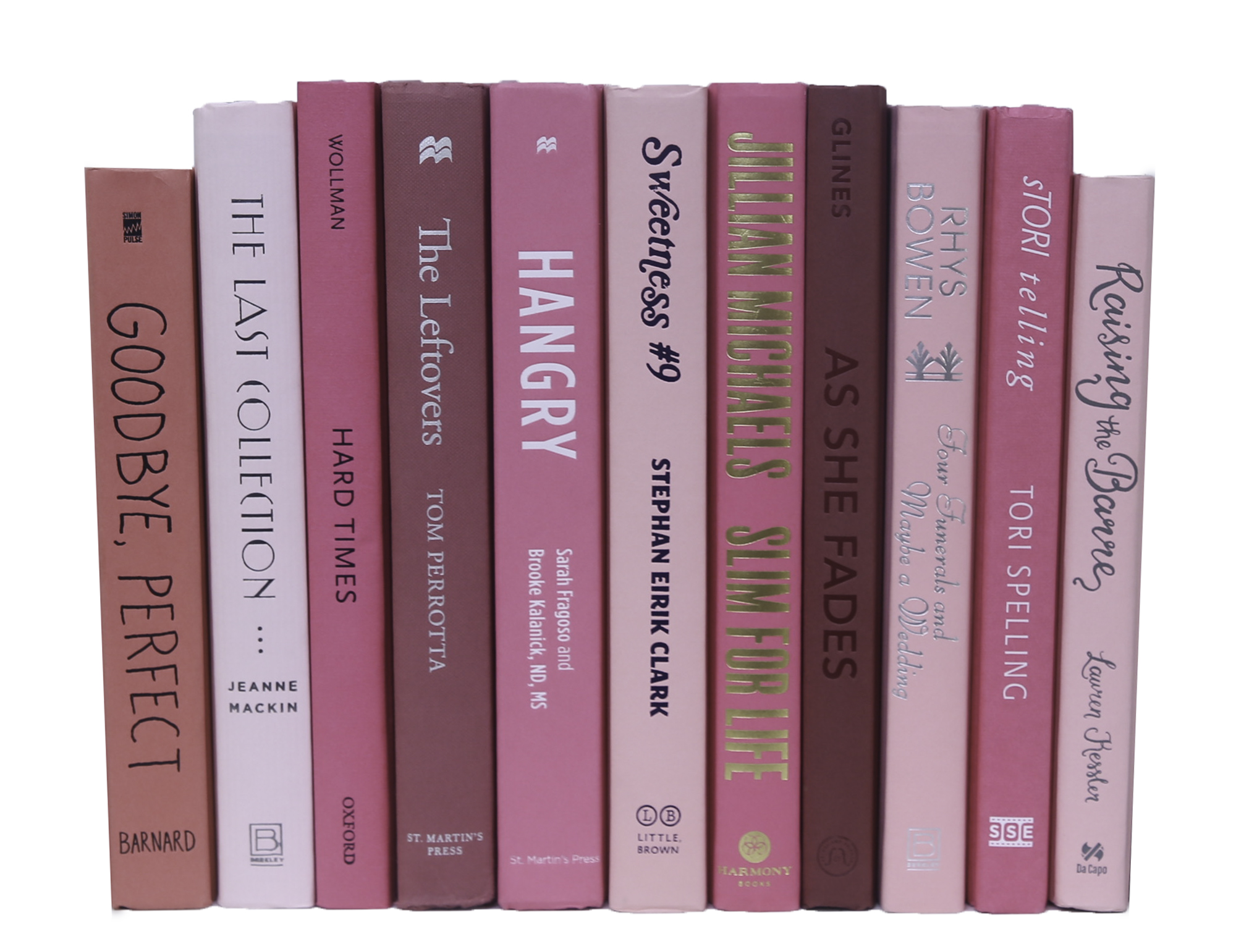 1-Foot Modern Book Bundle, Pink 2 1-Foot Modern Book Bundle, Pink