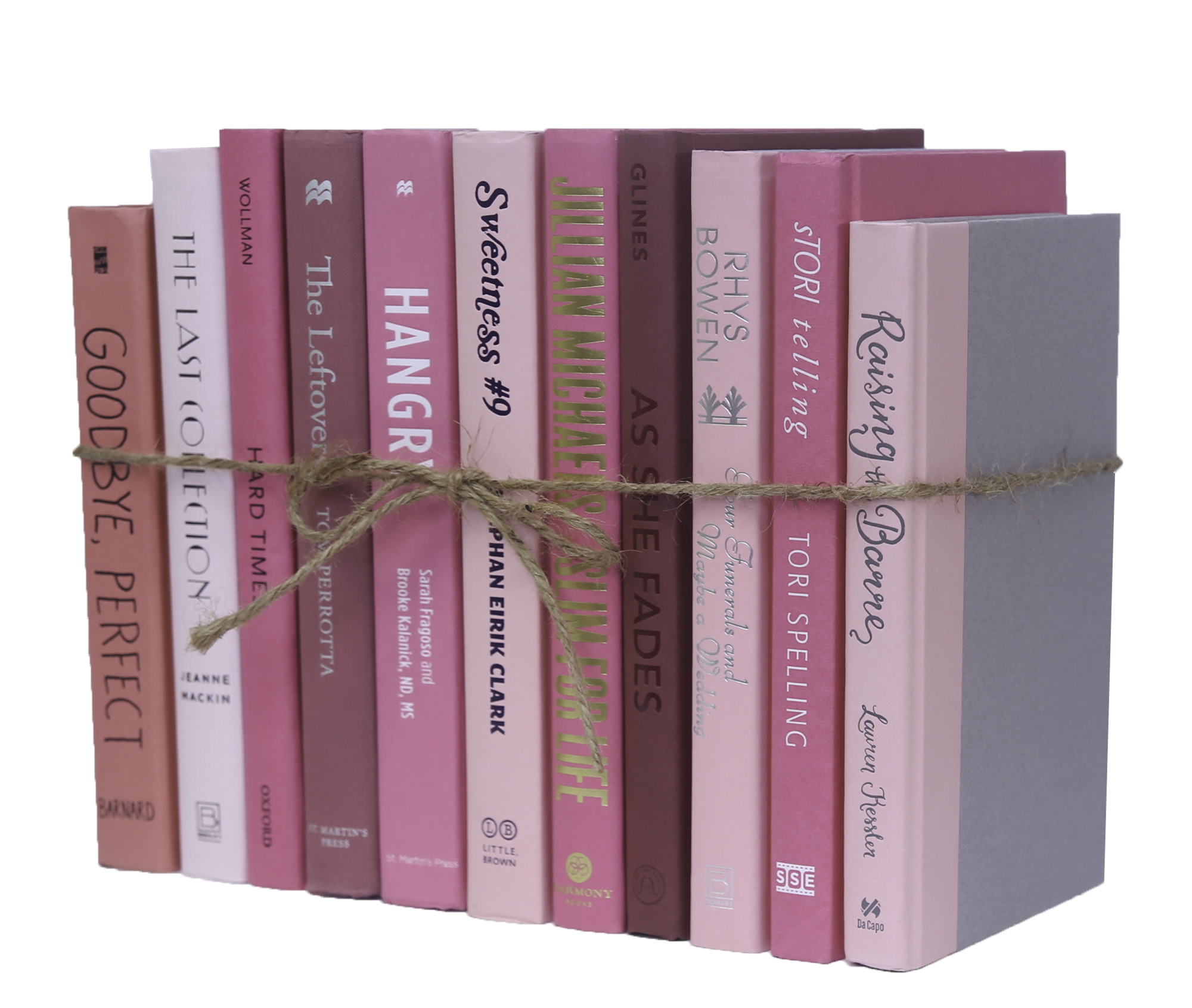 1-Foot Modern Book Bundle, Pink 3 1-Foot Modern Book Bundle, Pink