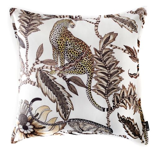 Monkey Bean 20x20 Pillow, Stone 1 Monkey Bean 20x20 Pillow, Stone