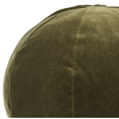 Emma 11x11 Ball Pillow, Balsam Velvet 3 Emma 11x11 Ball Pillow, Balsam Velvet