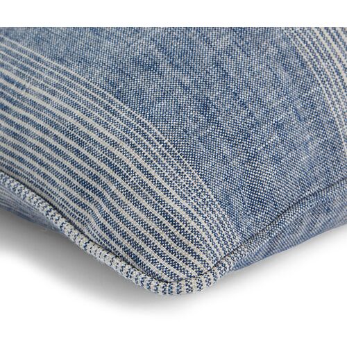 Anna 20x20 Pillow, Blue 3 Anna 20x20 Pillow, Blue