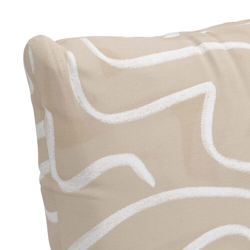 Mazi Pillow, Graffito Natural 2 Mazi Pillow, Graffito Natural