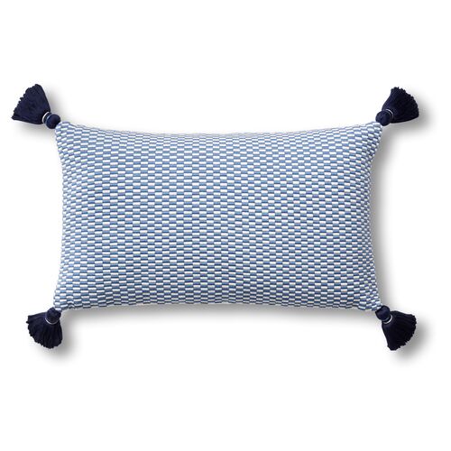 Ella 12x20 Pillow, Periwinkle 1 Ella 12x20 Pillow, Periwinkle