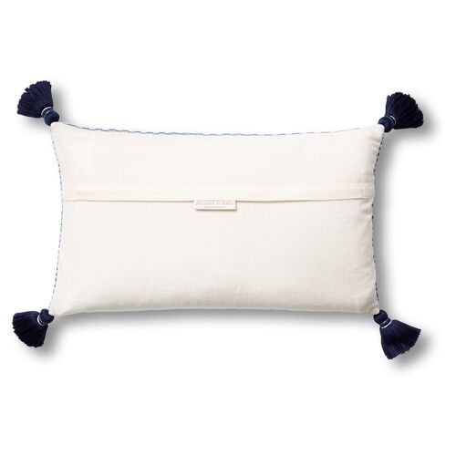 Ella 12x20 Pillow, Periwinkle 4 Ella 12x20 Pillow, Periwinkle