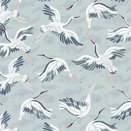 Cranes Outdoor Pillow 4 Cranes Outdoor Pillow