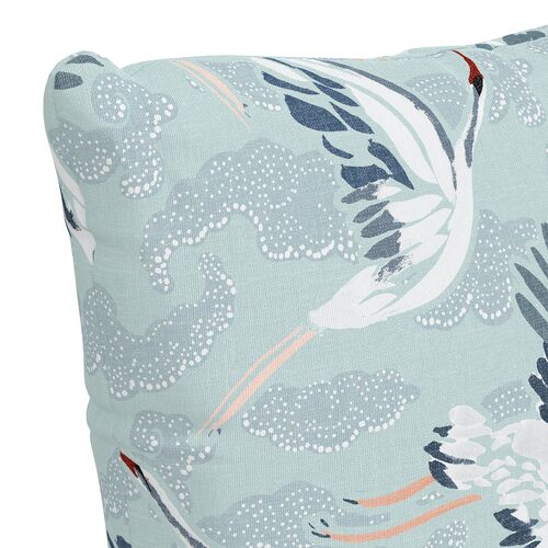 Cranes Outdoor Pillow 7 Cranes Outdoor Pillow