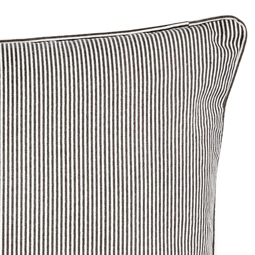 Kew Pillow, Ivory/Charcoal 4 Kew Pillow, Ivory/Charcoal