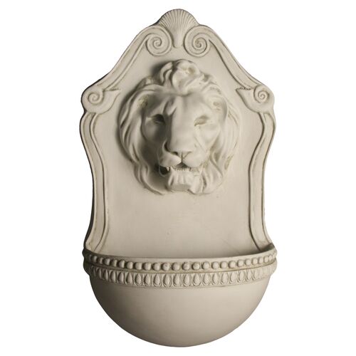 23" Aged Lion Wall Fountain 1 23" Aged Lion Wall Fountain