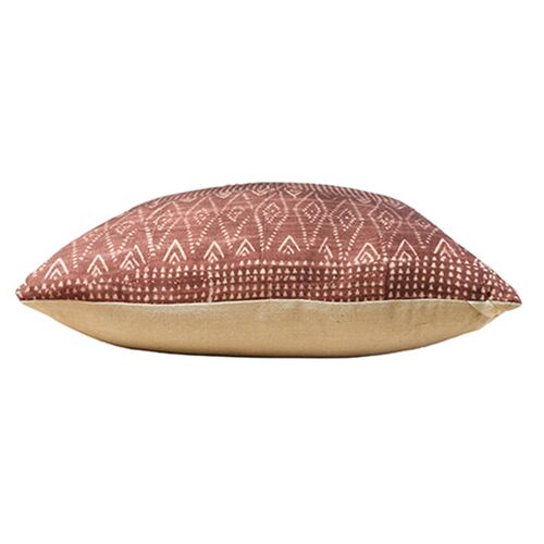 Imani 22x22 Pillow, Terracotta 2 Imani 22x22 Pillow, Terracotta
