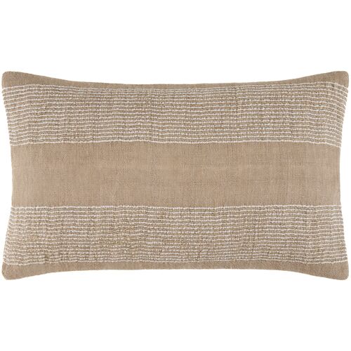 Fairhope 14x22 Lumbar Pillow, Light Beige 1 Fairhope 14x22 Lumbar Pillow, Light Beige