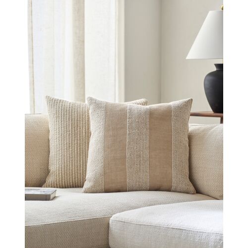 Fairhope 14x22 Lumbar Pillow, Light Beige 2 Fairhope 14x22 Lumbar Pillow, Light Beige
