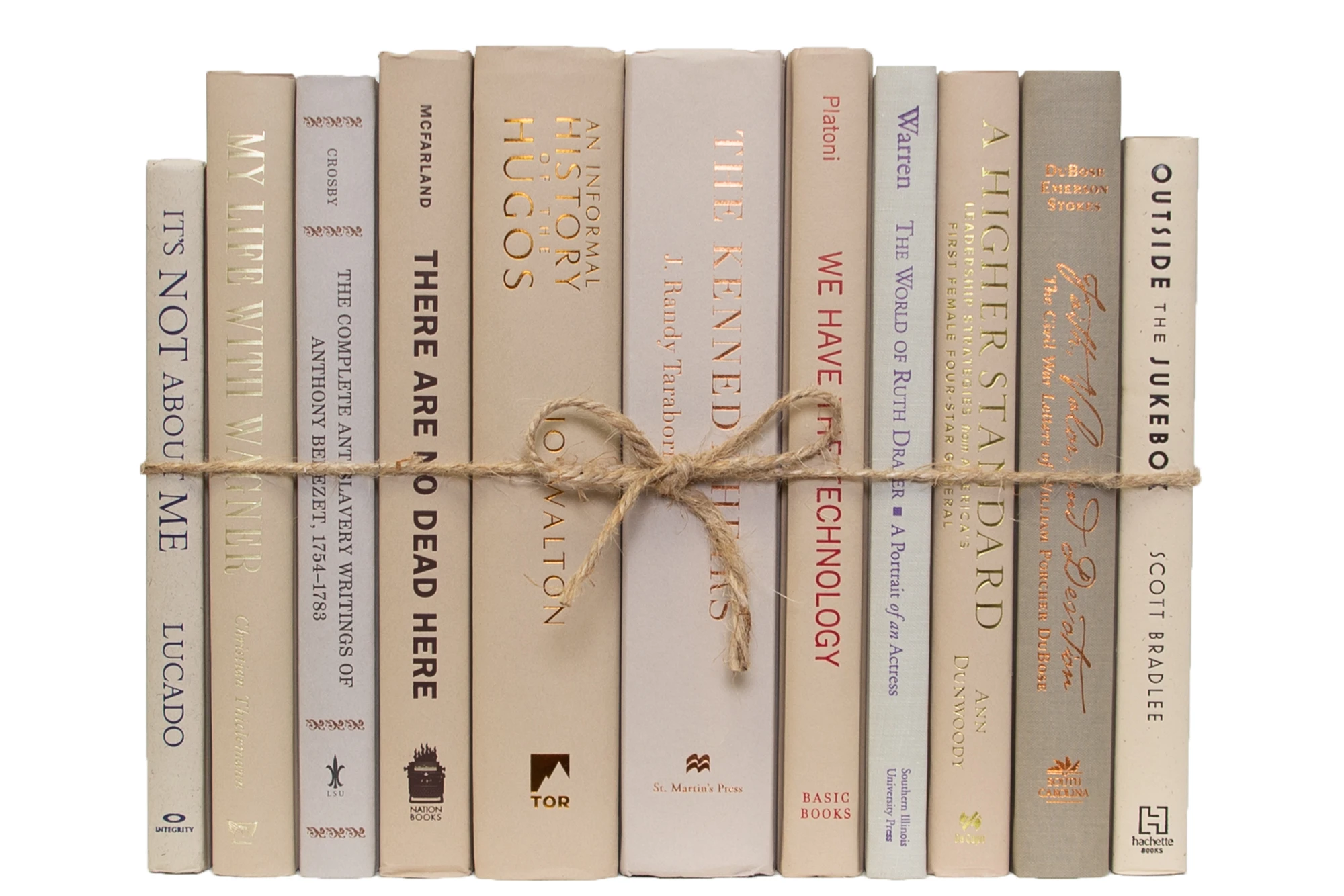 1-Foot Modern Book Bundle, Driftwood