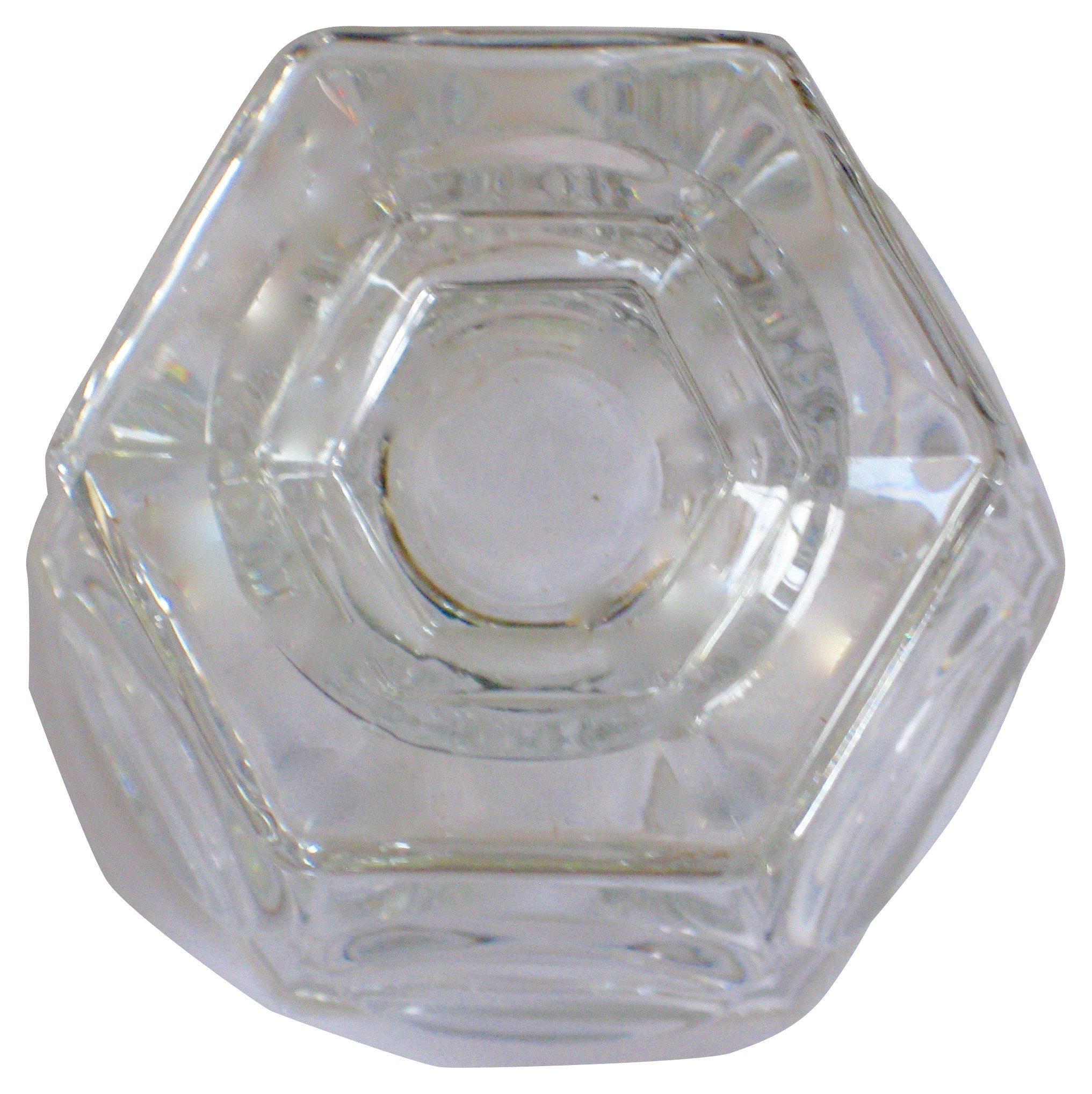Baccarat Faceted Pedestal Vase 5 Baccarat Faceted Pedestal Vase