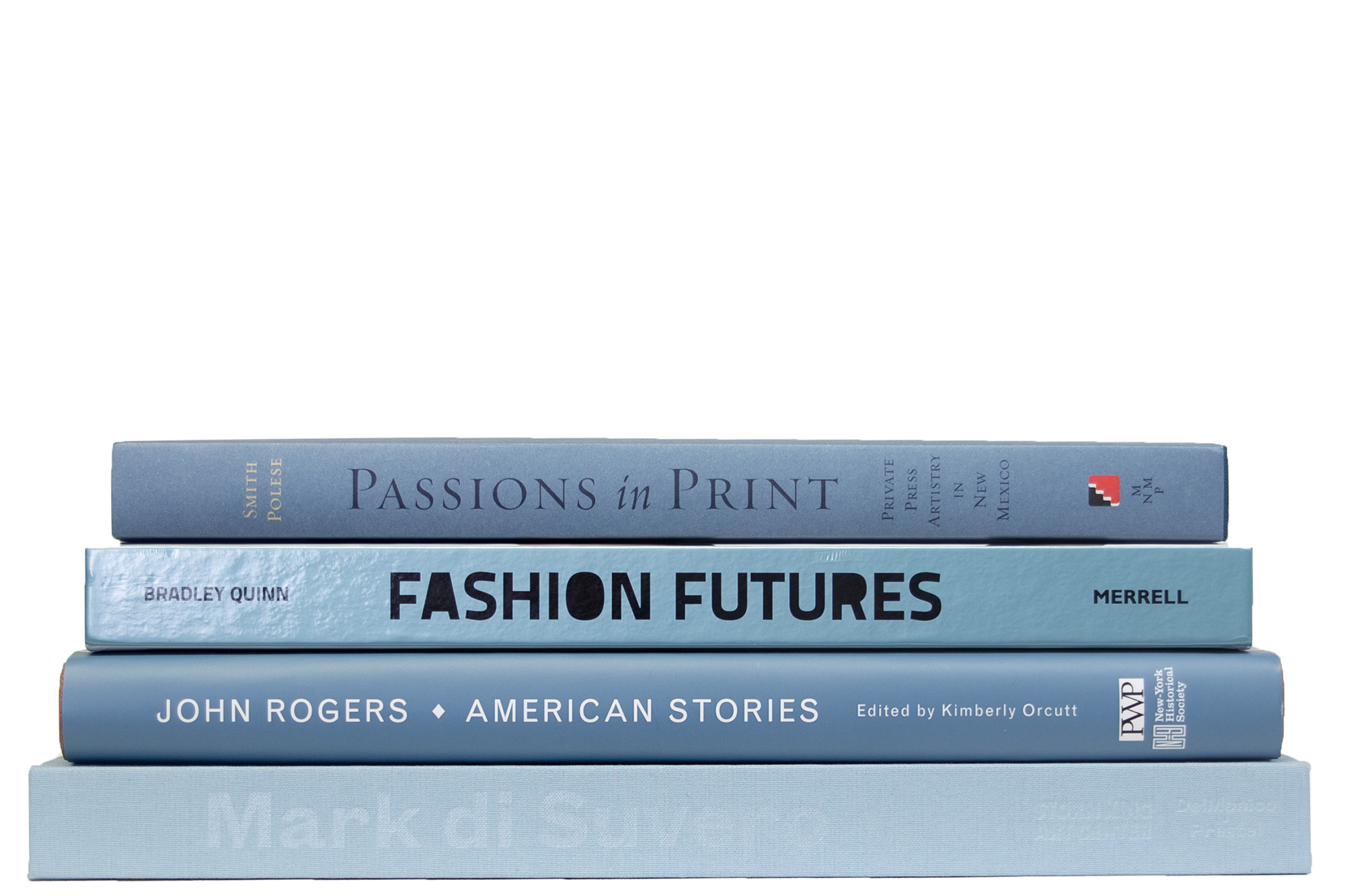 Set of 4 Modern Coffee Book Stack, Marlin 5 Set of 4 Modern Coffee Book Stack, Marlin