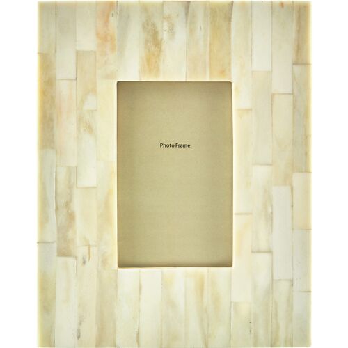 Wide Bone Frame, Ivory 1 Wide Bone Frame, Ivory